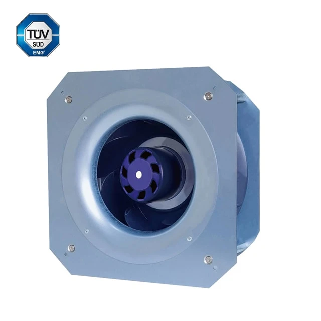 250mm 310V DC Cooler Exhaust Backward Centrifugal Fans With CE For Air Conditioner