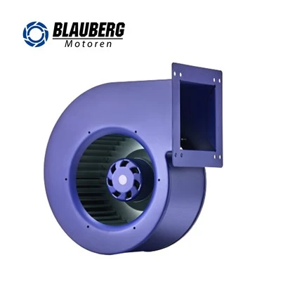 160mm Customized Waterproof Quiet EC Single Inlet Centrifugal Fan for Hvac